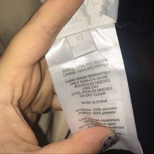 bridesmaid dress, never worn, color champagne